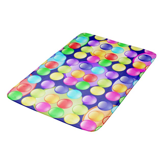Bathroom Decor Colours - Bath Mat (Angled)
