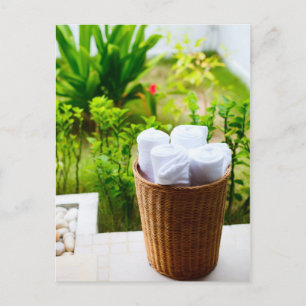 Bathroom details postcard