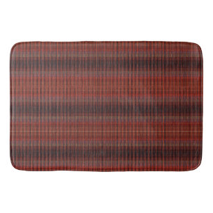 Bathroom Floor Matt with Red and Black HAMbyWG Bath Mat