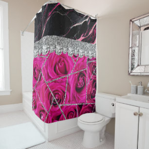 Bathroom Interior Design Home Black Glitter Marble
