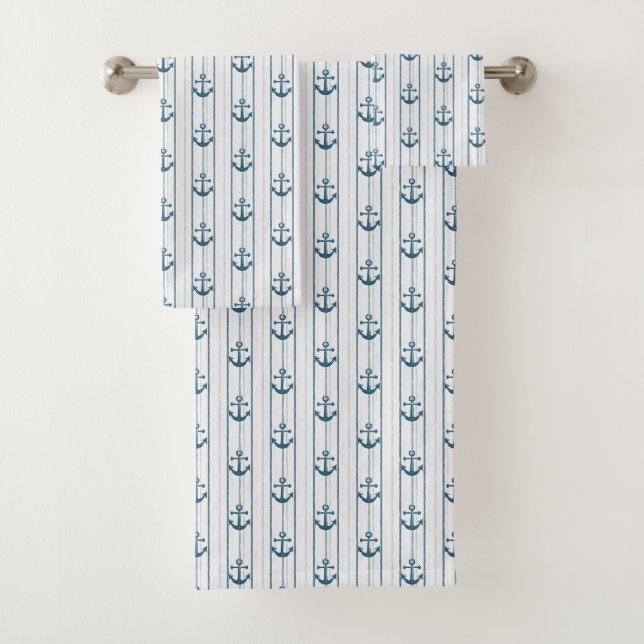 Bathroom Towel Sets Anchor (Insitu)