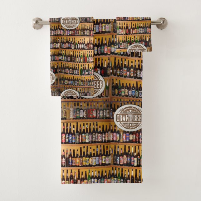 Bathroom Towel Sets Beer (Insitu)