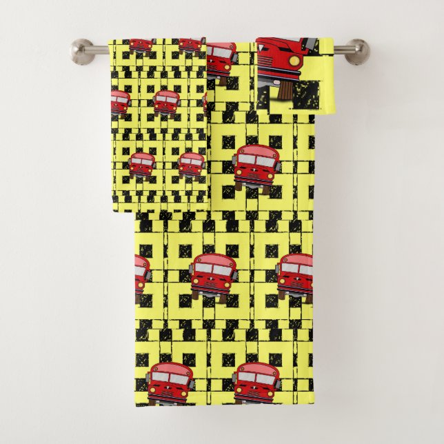 Bathroom Towel Sets Bus (Insitu)