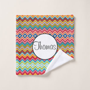 Bathroom Towel Sets Chevron