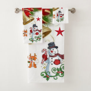 Bathroom Towel Sets Christmas