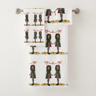 Bathroom Towel Sets Christmas