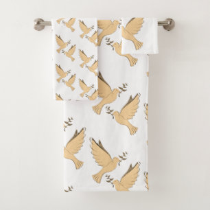 Bathroom Towel Sets Doves