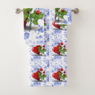Bathroom Towel Sets Floral