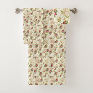 Bathroom Towel Sets Floral