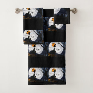 Bathroom Towel Sets Halloween