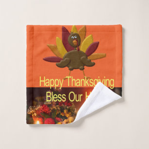 Bathroom Towel Sets Happy Thanksgiving 