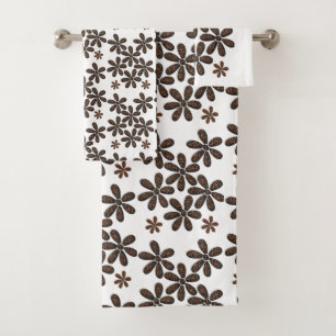 Bathroom Towel Sets Leopard