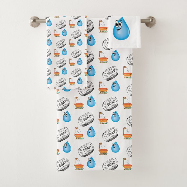 Bathroom Towel Sets Soap (Insitu)