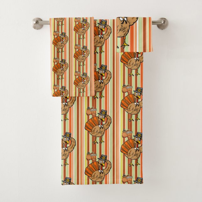 Bathroom Towel Sets Thanksgiving (Insitu)