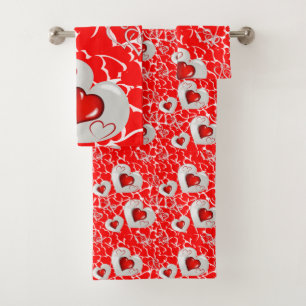 Bathroom Towel Sets Valentine's Day