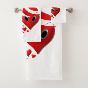 Bathroom Towel Sets Valentine's Day
