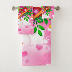 Bathroom Towel Sets Valentine's Day