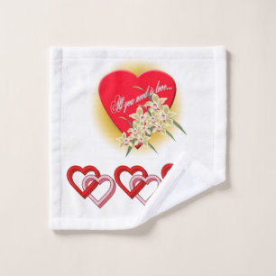 Bathroom Towel Sets Valentine's Day