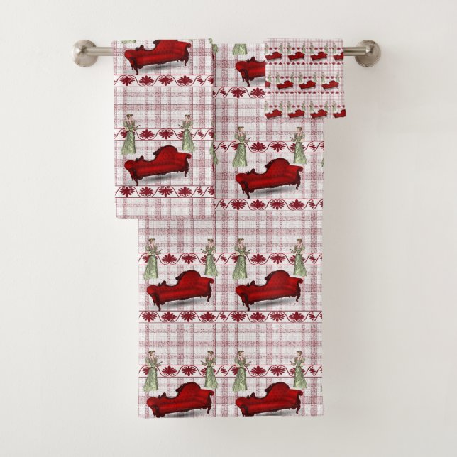 Bathroom Towel Sets Victorian (Insitu)