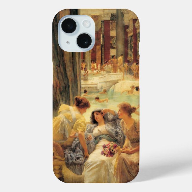 Baths of Caracalla by Lawrence Alma-Tadema Case-Mate iPhone Case (Back)