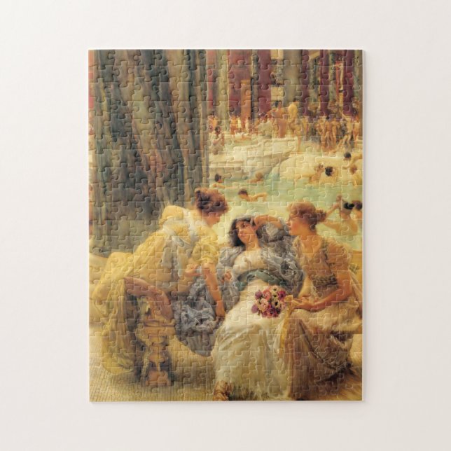 Baths of Caracalla by Lawrence Alma-Tadema Jigsaw Puzzle (Vertical)
