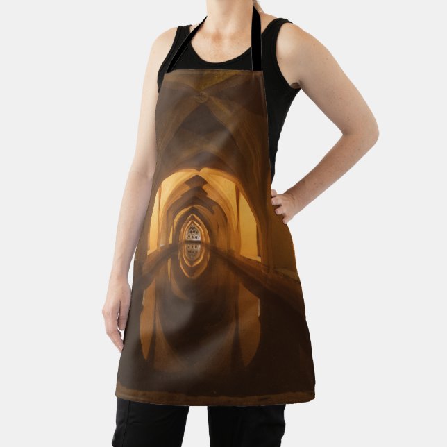 Baths of the Alcazar in Seville #1 #travel #wall  Apron (Insitu)