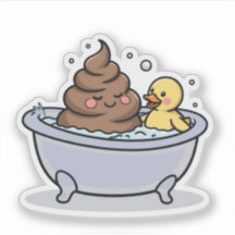 Bathtub Poop and Duck