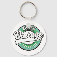 Bathurst australia vintage style logo