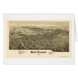Bâti agréable, carte panoramique de PA - 1900