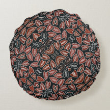 Batik Banten Simbut Round Pouf