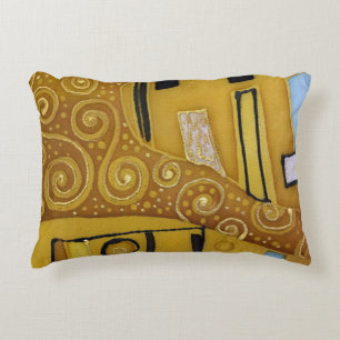 Batik Beauty: Traditional Background Accent Pillow