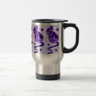 Batik Cat Travel Mug