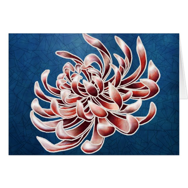 Batik Chrysanthemum (Front Horizontal)