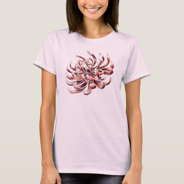 Batik Chrysanthemum T-Shirt (Front)