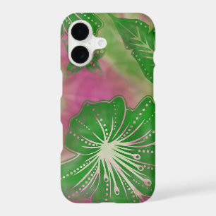 Batik de fleurs tropicales de Bali