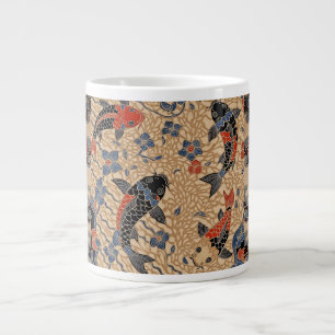 Batik Design Koi Fish,Specialty Mug