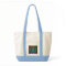 Batik Garden Zipped Tote