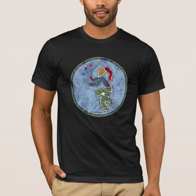 "Batik Juggler" T-Shirt (Front)