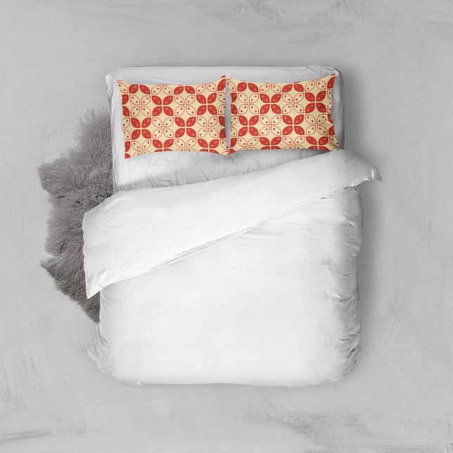Batik Kawung, Indonesian Pattern, Javanese, Ethnic Pillowcase (Creator Uploaded)