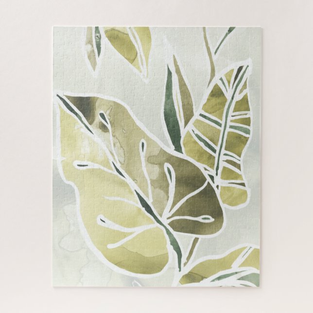 Batik Leaves Jigsaw Puzzle (Vertical)