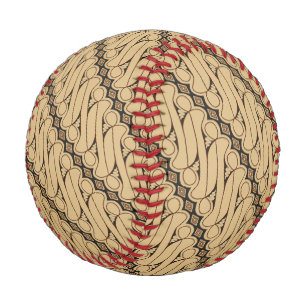 Batik Parang, Indonesian Pattern, Javanese, Ethnic Baseball