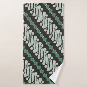 Batik Parang Yogyakarta, in various modern pattern Bath Towel