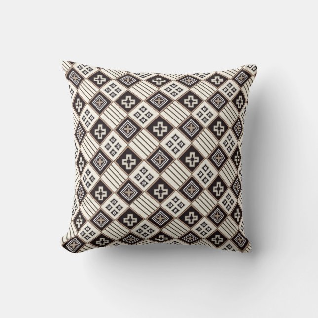 Batik Throw Pillow (Front)