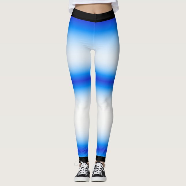 Batik Tie Dye Effect Leggings (Front)