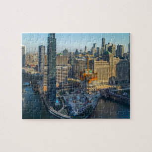 Bâtiments de Chicago Jigsaw Puzzle