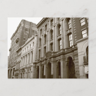 Bâtiments en Sepia Tones Cartes postales