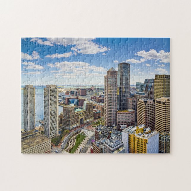 Bâtiments modernes de Boston Puzzle (Horizontal)