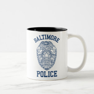 Batimore Police Maryland Two-Tone Coffee Mug