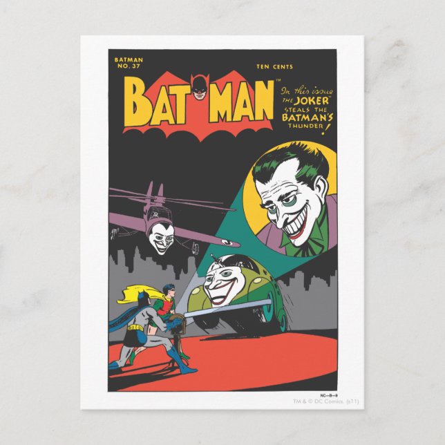 Batman #37 Comic Postcard (Front)