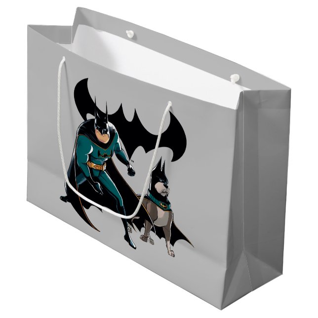 Batman & Ace Large Gift Bag (Front Angled)